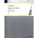 Corelli Sonate La Folia d-moll op 5/12 Violine Bass Continuo VLB183