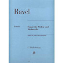 Ravel Sonata Violine Violoncello HN1070