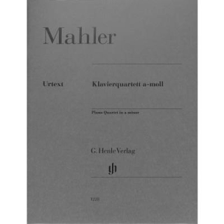 Mahler Klavierquartett a-moll Violine Viola Violoncello Klavier HN1228