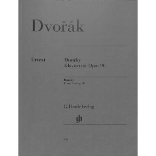 Dvorak Dumky Klaviertrio op 90 Violine Violoncello Klavier HN799
