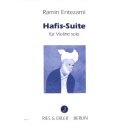 Entezami Hafis Suite Violine Solo RE00103