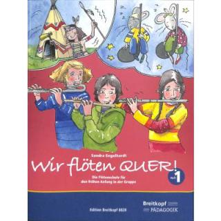 Engelhardt Wir Flöten quer 1 Flötenschule EB8828