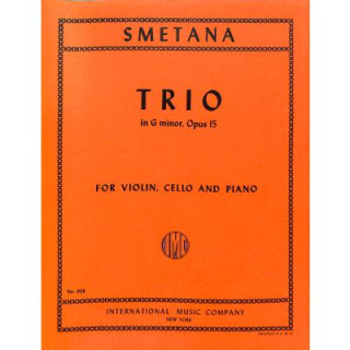 Smetana Trio G minor op 15 Violine Violoncello Klavier IMC658