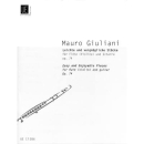Giuliani Leichte und vergnügliche Stücke op 74 Flöte Gitarre UE17286