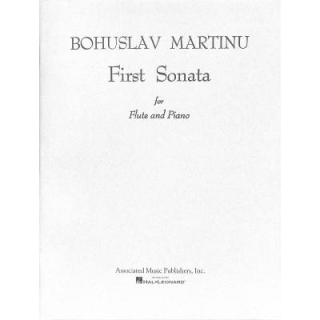 Martinu First Sonata Flöte Klavier GS23647