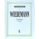 Wiedemann 45 Etüden für Oboe EB1717
