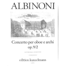 Albinoni Concerto a cinque d-moll op 9/2 Oboe Klavier GM510