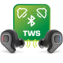 InLine PURE Air TWS Bluetooth In-Ear Kopfh&ouml;rer True...