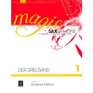 Strack-Hanisch Magic Saxophone Spielband 1 UE36002