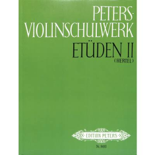 Peters Violinschulwerk Et&uuml;den 2 EP9493