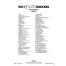 100 + Jazz Buskers Klavier IM16091