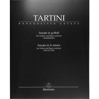 Tartini Sonate g-moll (il trillo del diavolo) VL BC BA10919