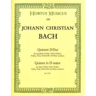 Bach Quintett D-Dur op 11/6 HM249