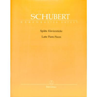 Schubert Späte Klavierstücke BA9634