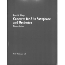 Binge Concerto for Alto Saxophone and Orchestra WEINB968-12
