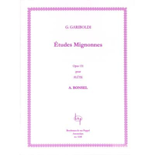 Gariboldi Etudes mignonnes op 131 Flöte BVP1248