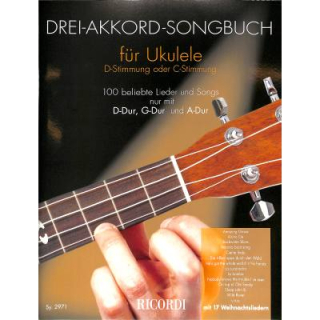 3 Akkord Songbuch für Ukulele SY2971