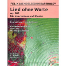 Mendelssohn Bartholdy Lied ohne Worte D-Dur op 109 KB Klav CFS4665