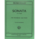Marcello Sonate F-Dur Posaune Klavier IMC1978