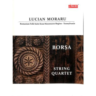 Moraru Borsa Romanian Folk Suite String Quartet SON08-4