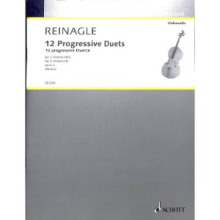 Reinagle 12 progressive Duets 2 Violoncellos CB250