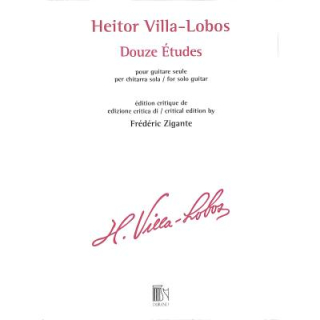 Villa-Lobos 12 Etüden Gitarre DE15851-01