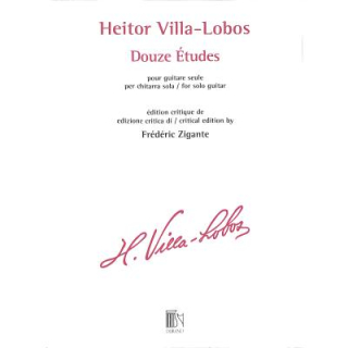 Villa-Lobos 12 Etüden Gitarre DF1585101