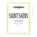 Saint-Saens Sonate Es-Dur op 167 Klarinette Klavier EP9290