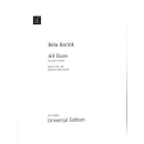 Bartok 44 Duette 2 Violinen Band 2 UE10452b