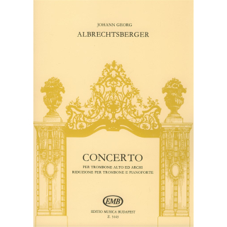 Albrechtsberger Concerto Posaune Klavier EMB5143