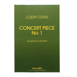 Turrin Concert Piece 1 Euphonium Klavier TU168