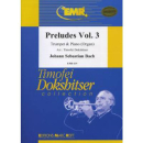 Bach Preludes Volume 3 Trompete Klavier EMR619
