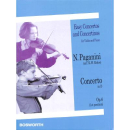 Paganini Concerto in D op 6 Violine Klavier BOE005005