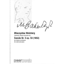 Weinberg Sonate 5 op 53 Violine Klavier PEER3535