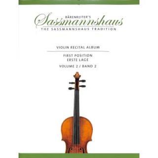 Saßmannshaus Violin Recital Album 2 Violine Klavier BA9669