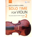 Blackwell Solo Time for Violin 2 Violine Klavier CD