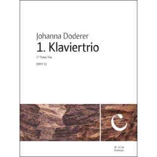 Doderer Klaviertrio 1 DWV31 Violine Violoncello Klavier DO37239