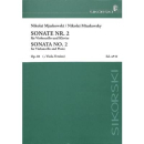 Mjaskowski Sonate 2 op 81 Violoncello Klavier SIK6910