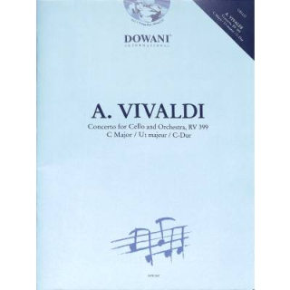 Vivaldi Concerto C-Dur RV 399 Violoncello Klavier CD DOW3507