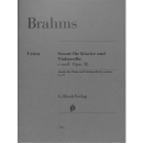 Brahms Sonate e-moll op 38 Violoncello Klavier HN1134
