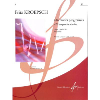 Kröpsch Lancelot 416 Etudes progressives 2 Klarinette GB1813