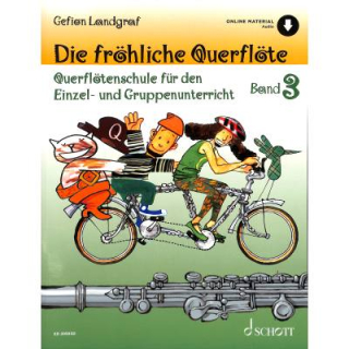 Landgraf Die fröhliche Querflöte 3 Audio ED20593D