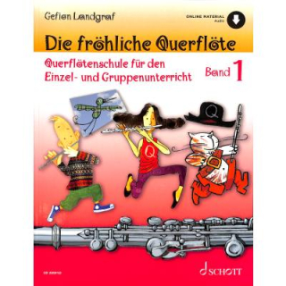 Landgraf Die fröhliche Querflöte 1 Audio ED20591D