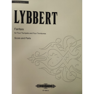Lybbert Fanfare 4 Trompeten 4 Posaunen EP66619