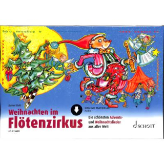 Butz Weihnachten im Flötenzirkus Sopranblockflöte Audio ED21348D