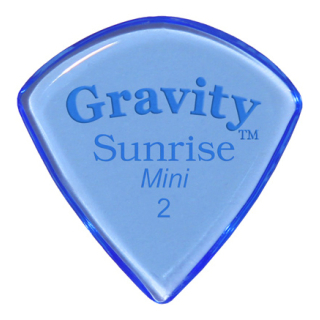 Gravity Plektrum Sunrise Mini 2mm