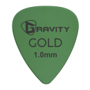 Gravity Plektrum Colored Gold Series Green 1.0mm