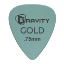 Gravity Plektrum Colored Gold Series Sea Foam .75mm