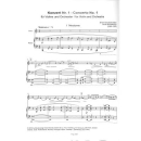 Schostakowitsch Konzert 1 op 77 Violine Klavier SIK2101