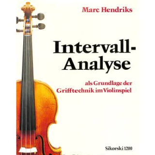 Hendriks Intervall Analyse Buch SIK1200